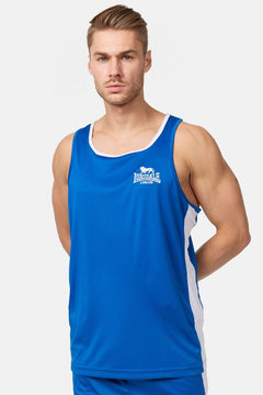 Lonsdale Box-Trägershirt, blau
