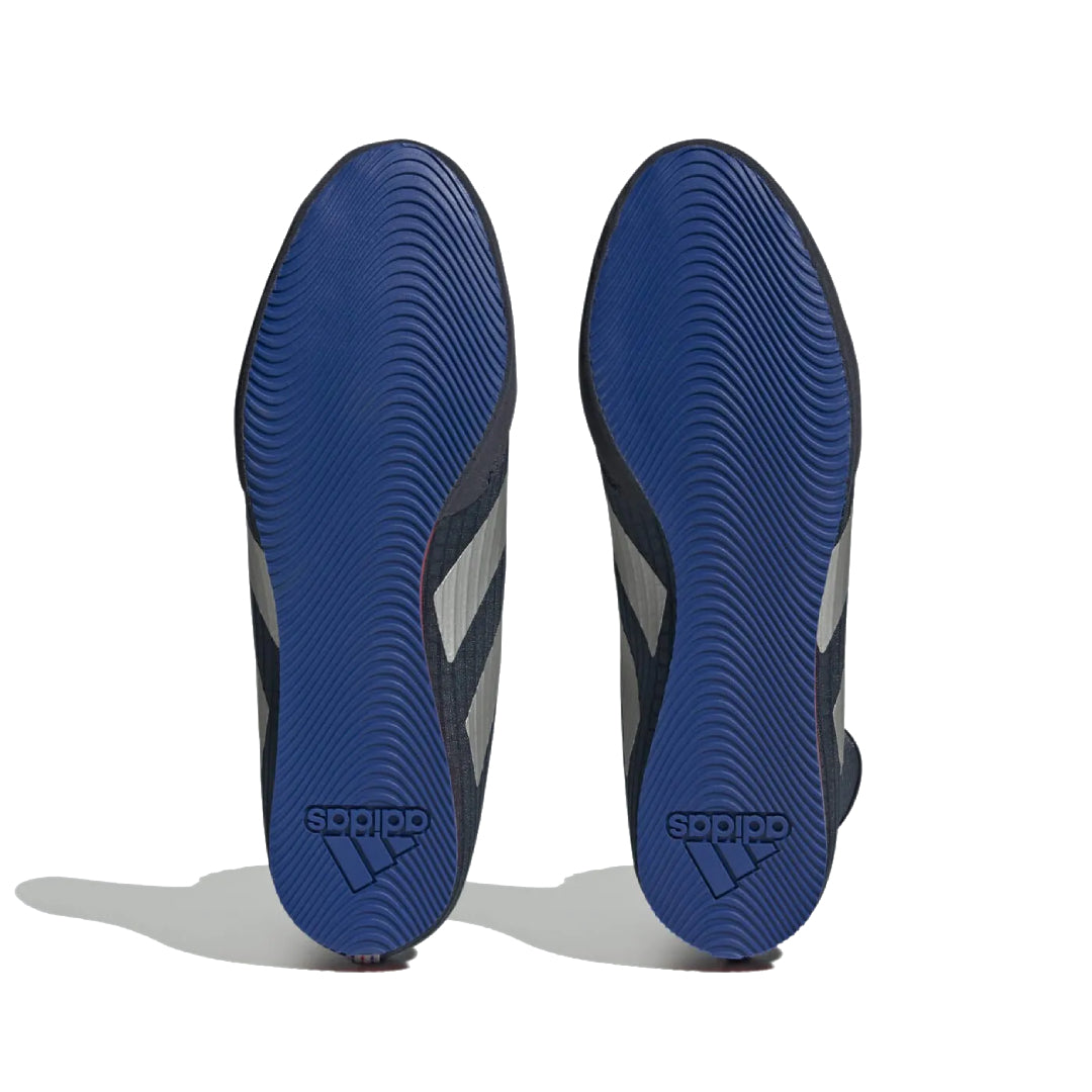 Adidas box obuv HOG 4, tmavomodro-červené