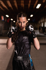 Katsudo mma rukavice Revenge, čierno biele