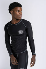 Ben Lee pánske funkčné tričko s dlhým rukávom Mossburn, čierne