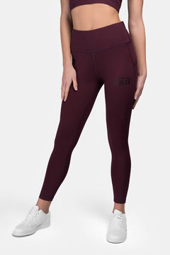Ben Lee Damen-Leggings Maribel, oxblood