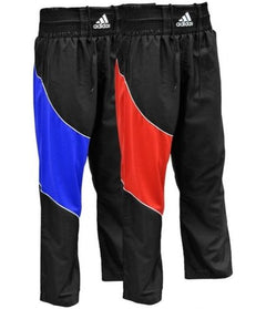 Adidas Kickbox-Hose, schwarz-rot