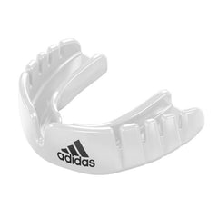 Adidas Senior προστατευτικό δοντιών Opro Snap-Fit, λευκό