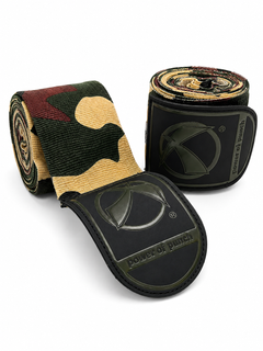 Katsudo elastische Boxbandage Path PRO 2 Stk., Tarngrün