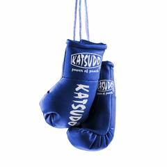 Katsudo Miniatur-Boxhandschuhe Miniglo, blau