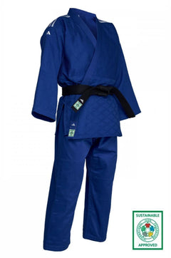 Adidas JU-Kimono Champion III IJF 750 g, blau