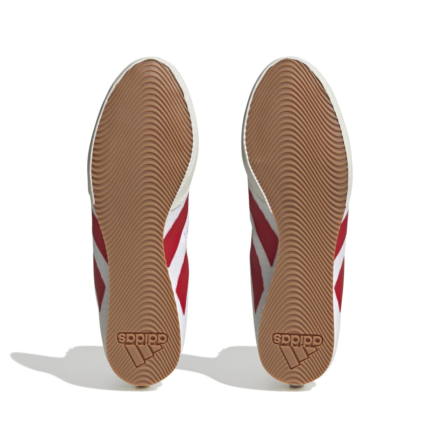 Adidas box obuv HOG 4, bielo-červené