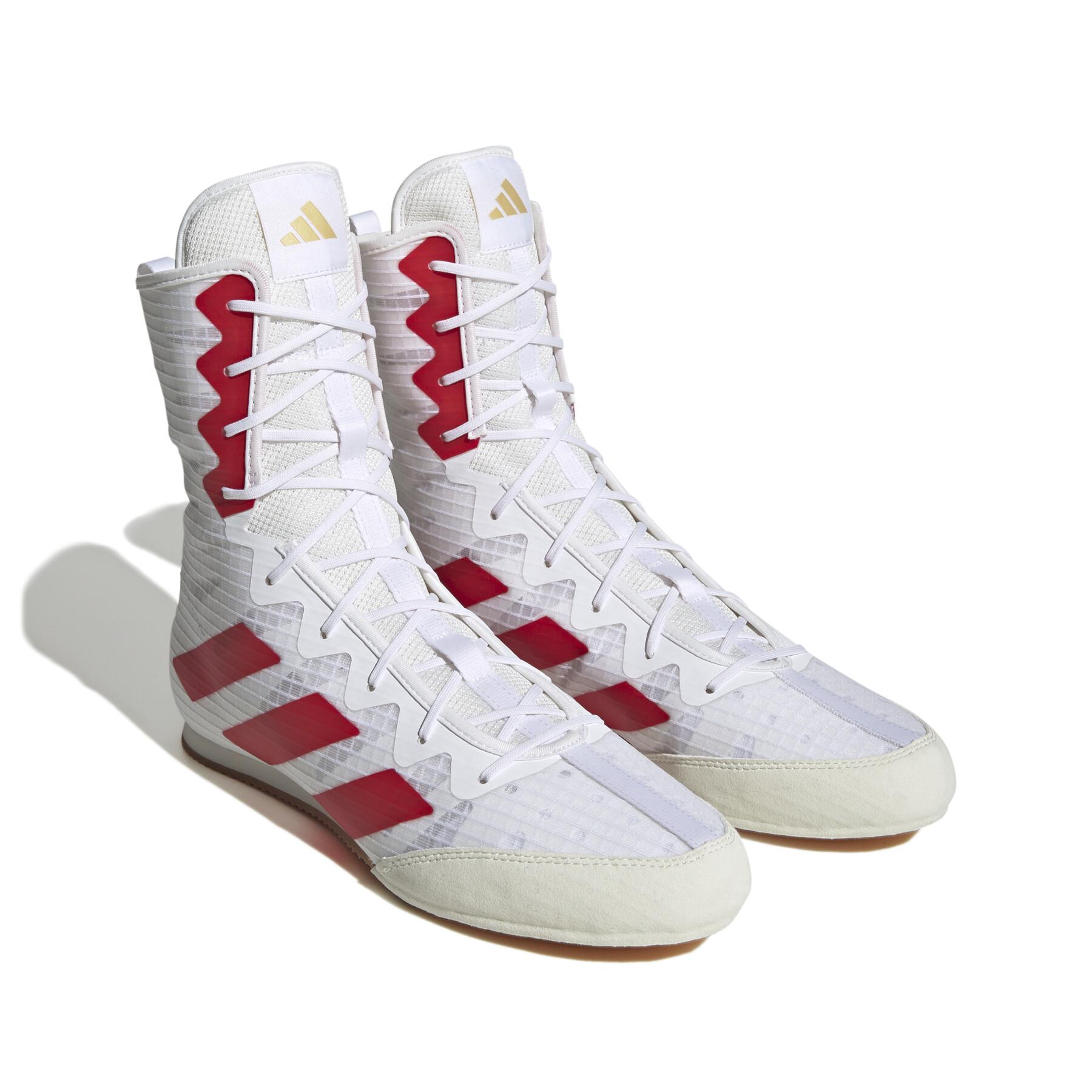 Adidas box obuv HOG 4, bielo-červené