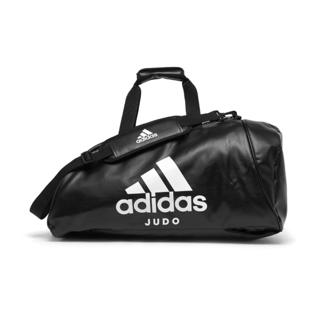 Adidas koženková judo taška L, čierna