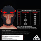 Adidas box prilba Response, bielo-čierna