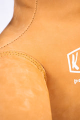 Katsudo jednonohý kožený zápasnícky panák Unileggo 170cm, žltý