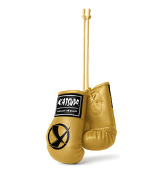 Katsudo Miniatur-Boxhandschuhe Miniglo, gold