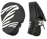 Zebra koženkové boxerské lapy Pro Fitness pár