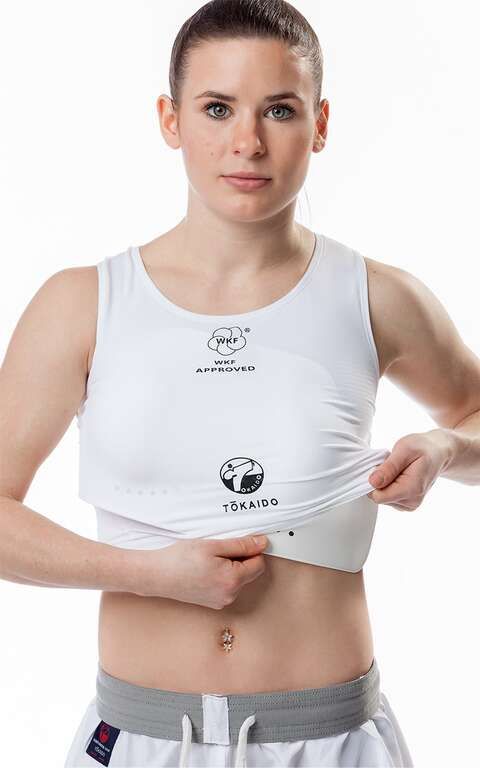 Tokaido chránič pŕs WKF, biely