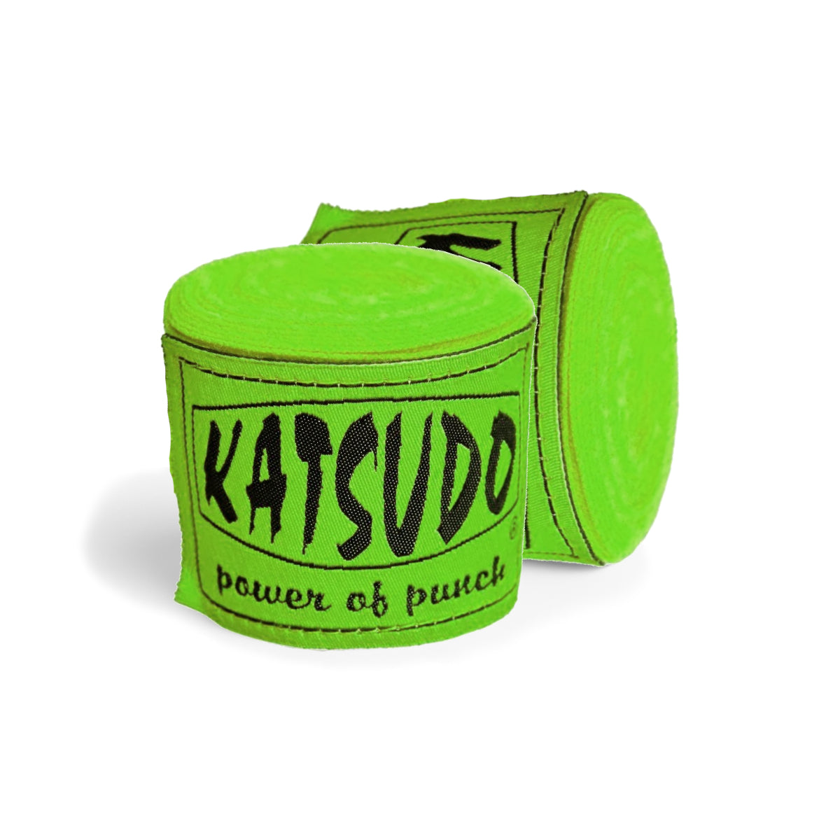 Katsudo elastische Boxbandage Path 2 Stk., neon green