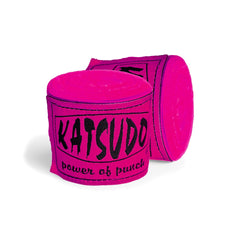 Katsudo elastische Boxbandage Path 2 Stk., Neonpink