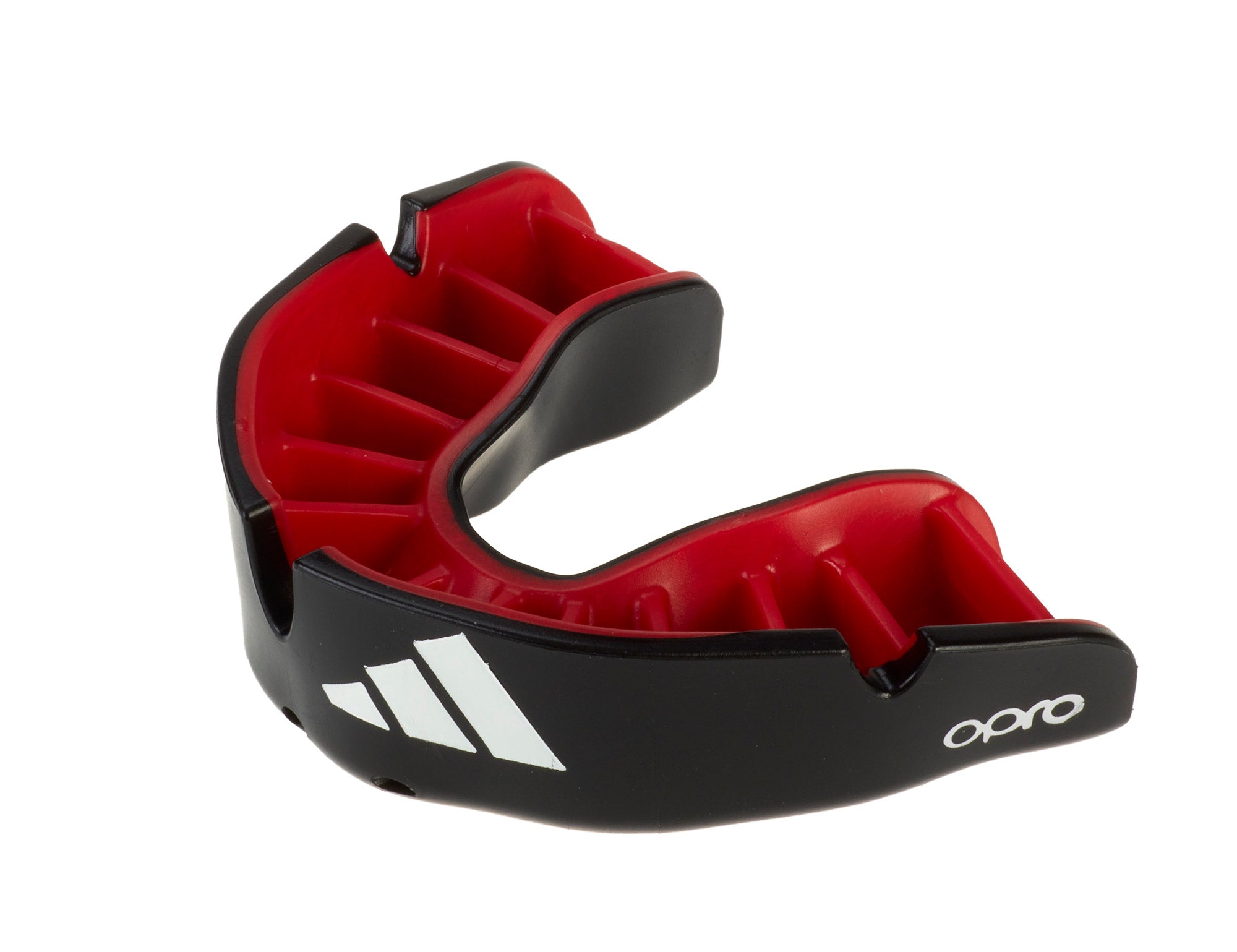 Adidas Senior Zahnschutz 4. Generation Opro Silver, schwarz-rot