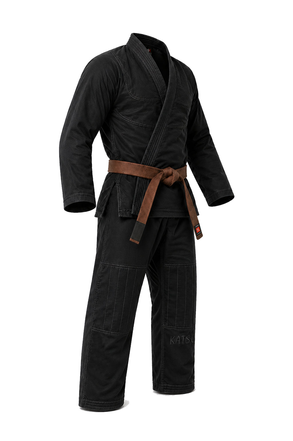 Katsudo Yori Damen Jiu Jitsu Kimono 550 g, schwarz