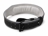 Katsudo CoreLock Fitness-Gürtel aus Echtleder 10 cm, schwarz