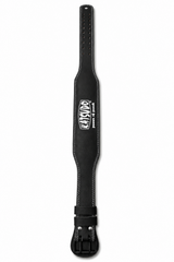 Katsudo CoreLock Fitness-Gürtel aus Echtleder 10 cm, schwarz