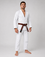Katsudo Daiki Jiu Jitsu kimono 450g, belo