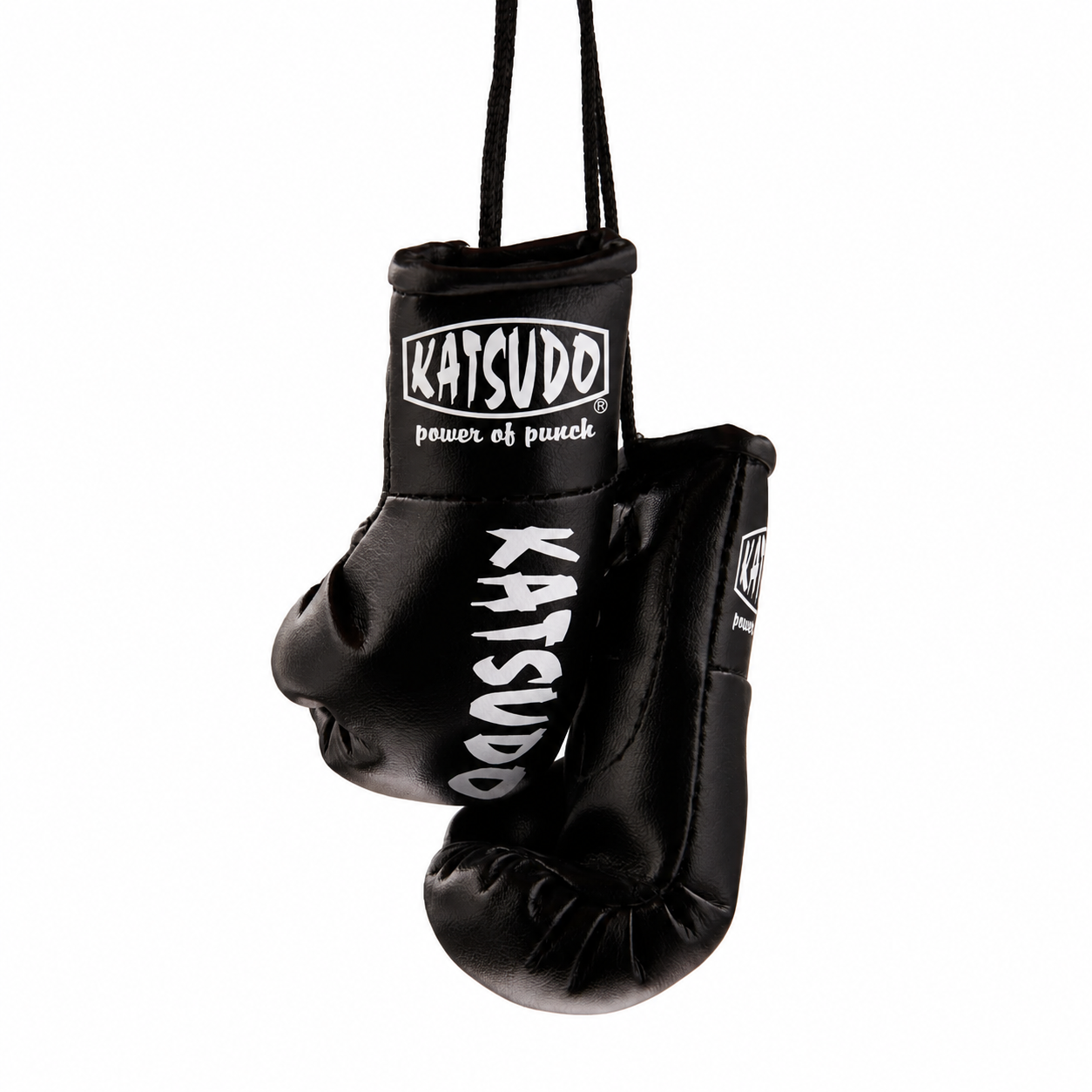 Katsudo Miniatur-Boxhandschuhe Miniglo, schwarz