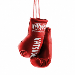 Katsudo Miniatur-Boxhandschuhe Miniglo, rot