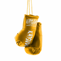 Katsudo Miniatur-Boxhandschuhe Miniglo, gelb