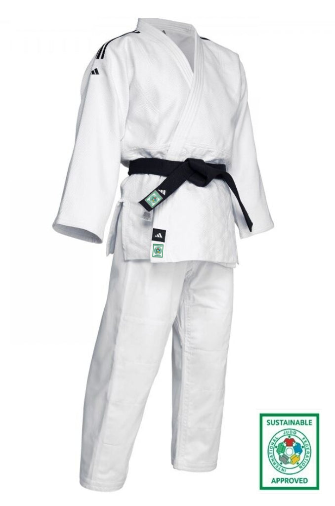 Adidas JU kimono Champion III IJF Regular fit 750g, bel