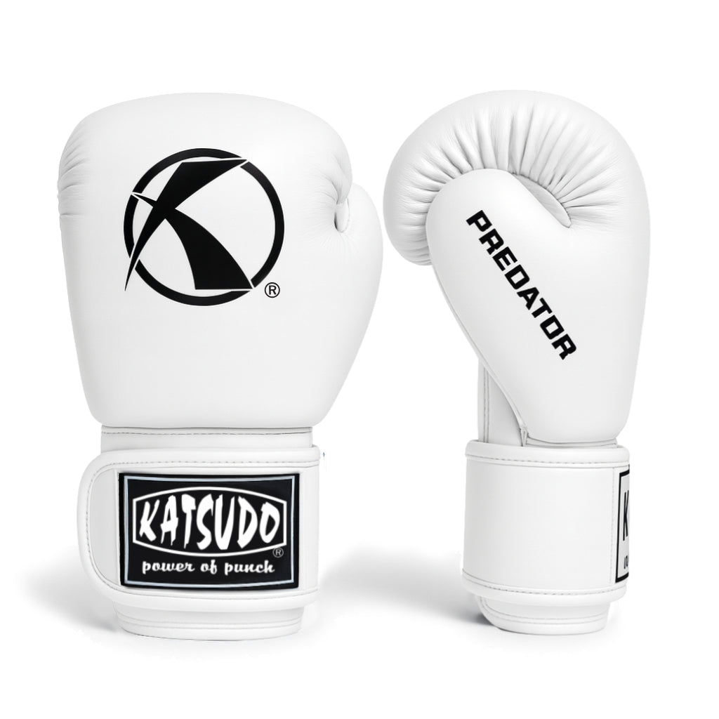 Katsudo boxerské rukavice Predator, biele