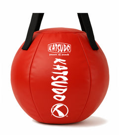 Katsudo Boxkugel Leodor mit Gurt, rot