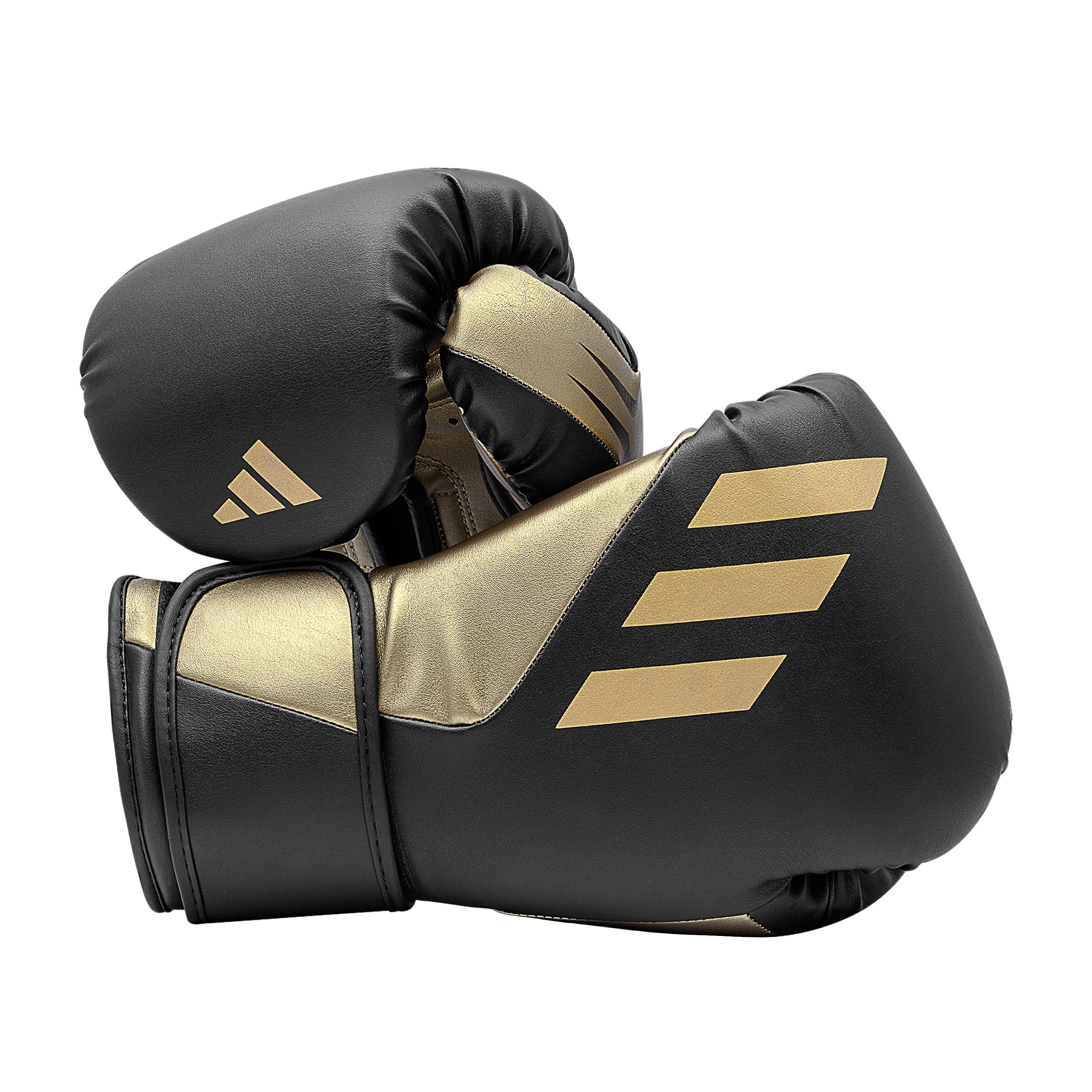 Adidas SPEED TILT 350V Pro boksarske rokavice, črno-zlate