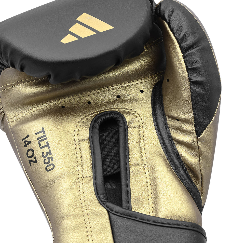 Adidas SPEED TILT 350V Pro boksarske rokavice, črno-zlate