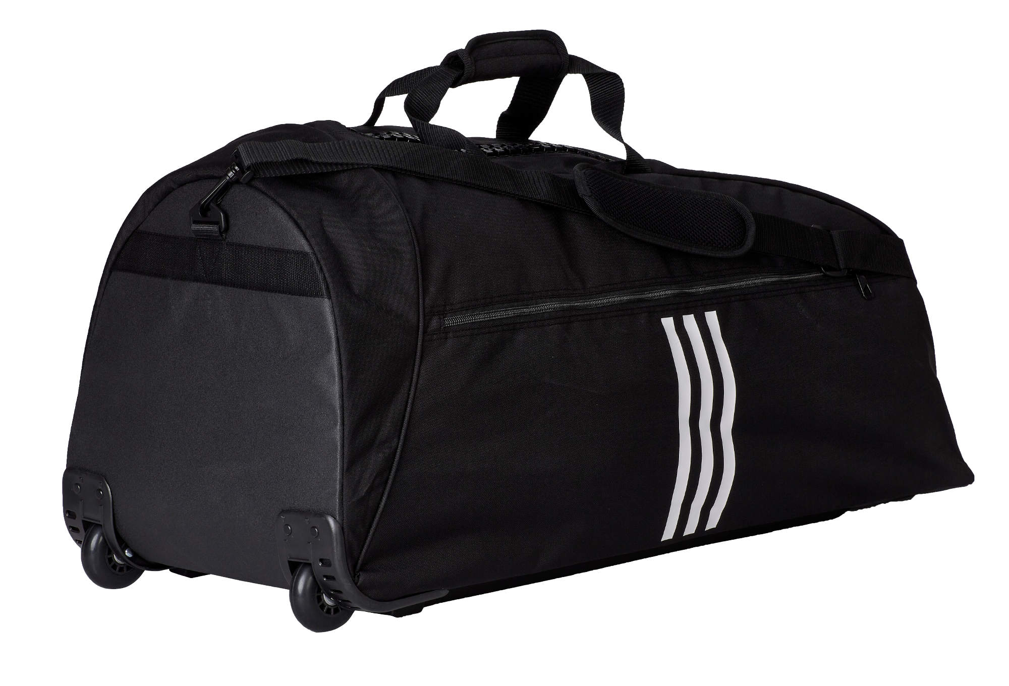 Borsa da judo Adidas con ruote, nera