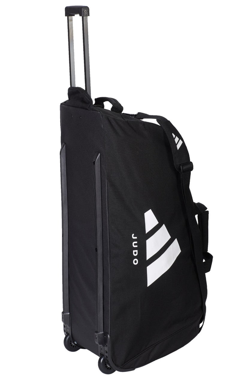 Borsa da judo Adidas con ruote, nera