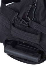 Borsa da judo Adidas con ruote, nera