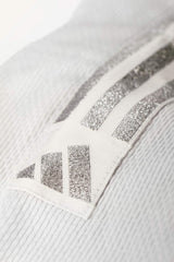 Adidas JU kimono Contest Silver 650g, biele