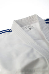 Adidas JU kimono s črnimi pasovi Club 350g, bel