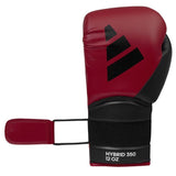 Adidas box rukavice Hybrid 350, červeno-čierne