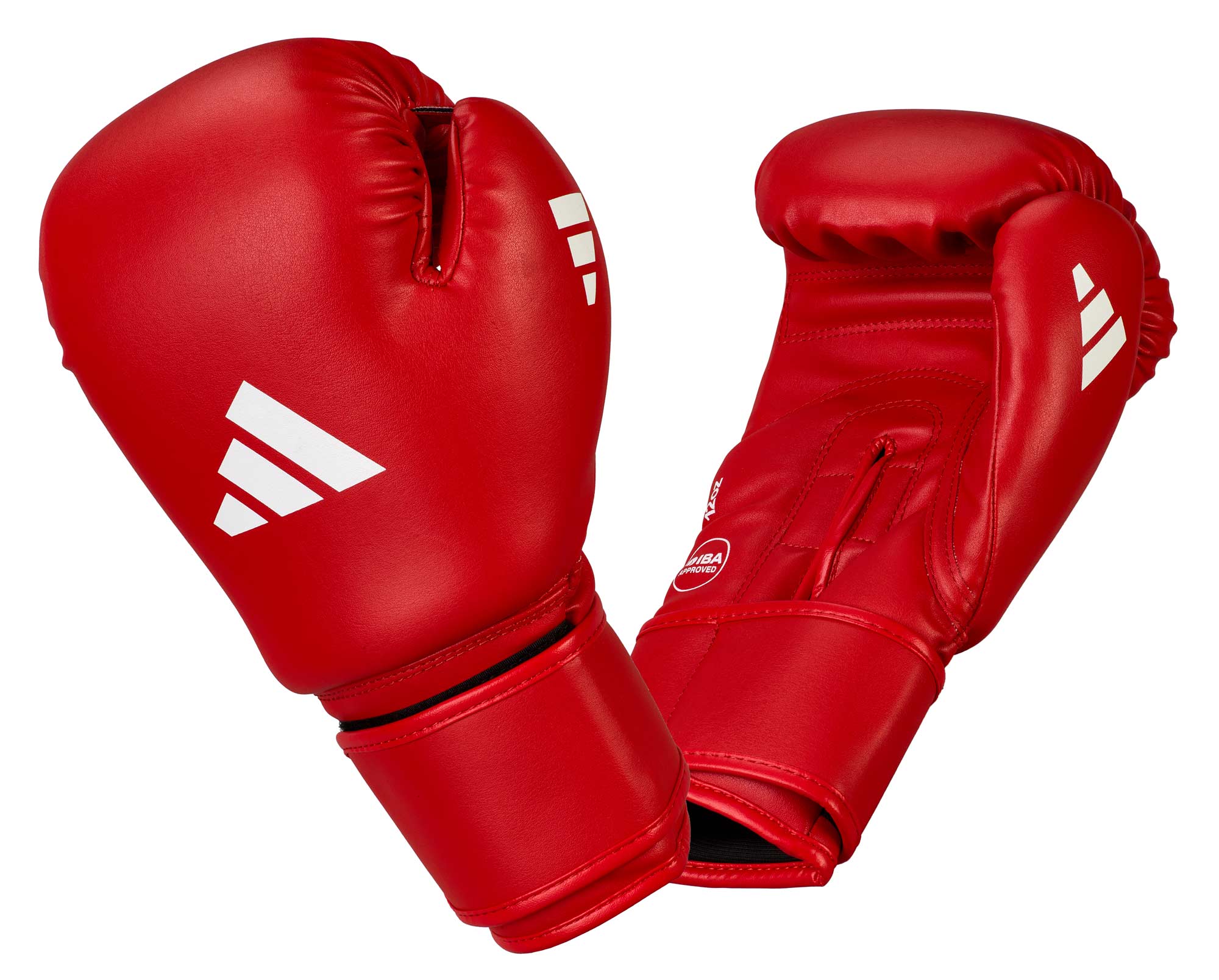 Adidas boxing gloves IBA, red