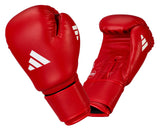 Adidas boxing gloves IBA, red