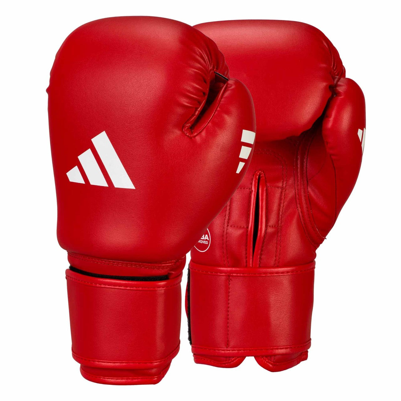 Adidas boxing gloves IBA, red