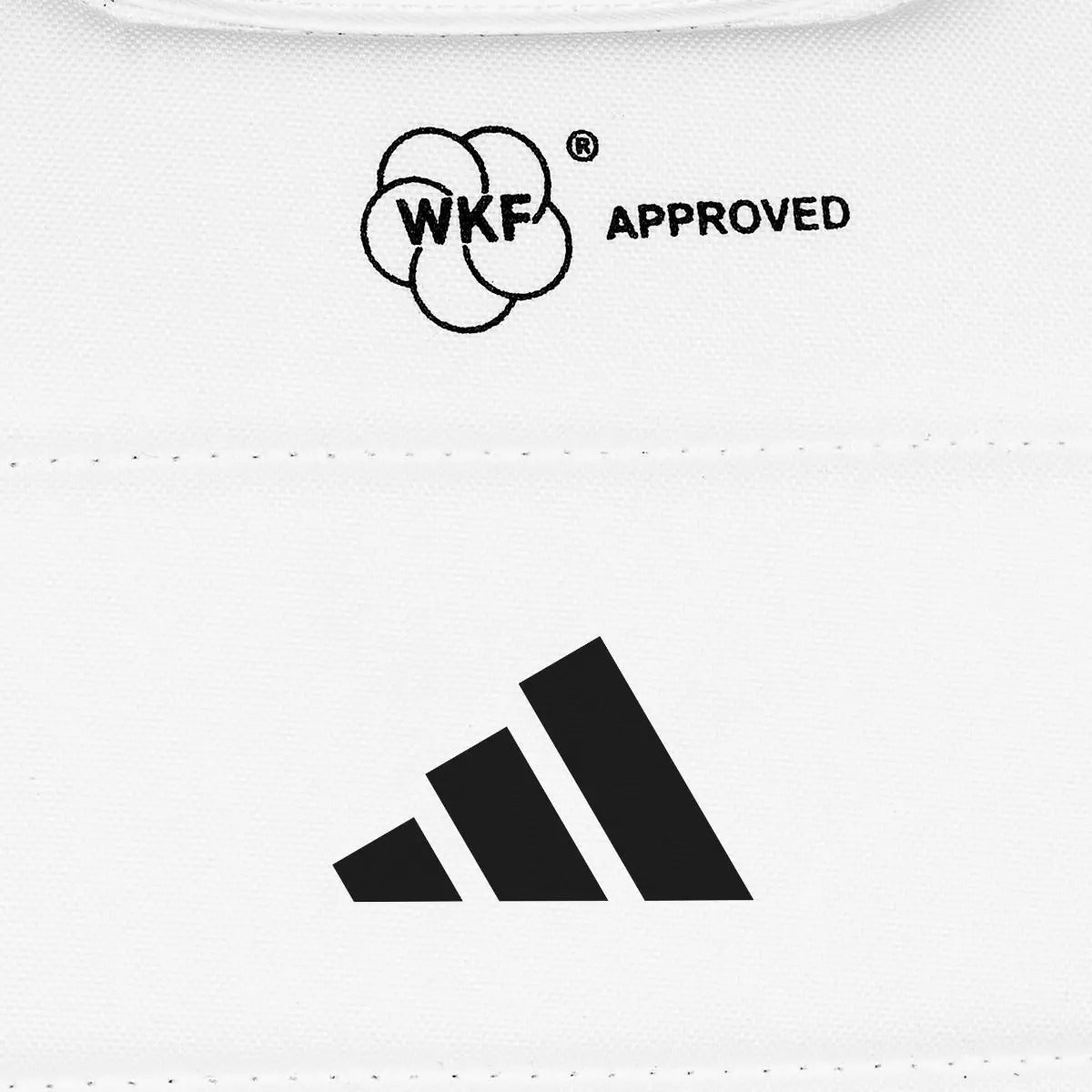 Adidas Karate-Brustschutz Chest Guard WKF, weiß