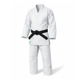 Adidas JU Kimono Champion III IJF Regular Fit 750 g mit Logo, weiß