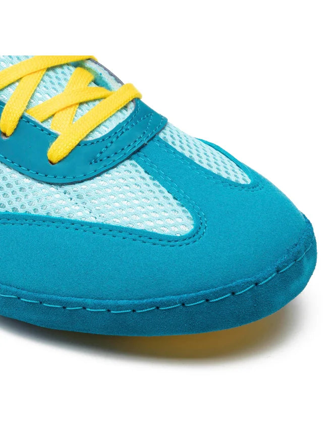 Adidas zápasnícka obuv Combat Speed.5, tyrkysová