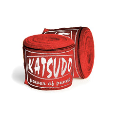 Katsudo elastische Boxbandage Path, rot