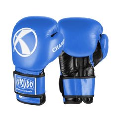 Katsudo Boxhandschuhe Champion IV, blau