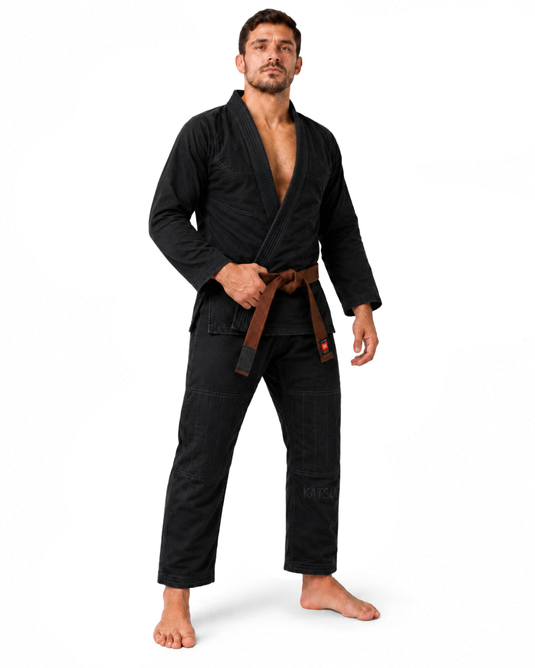 Katsudo Daiki Jiu Jitsu Kimono 450 g, schwarz