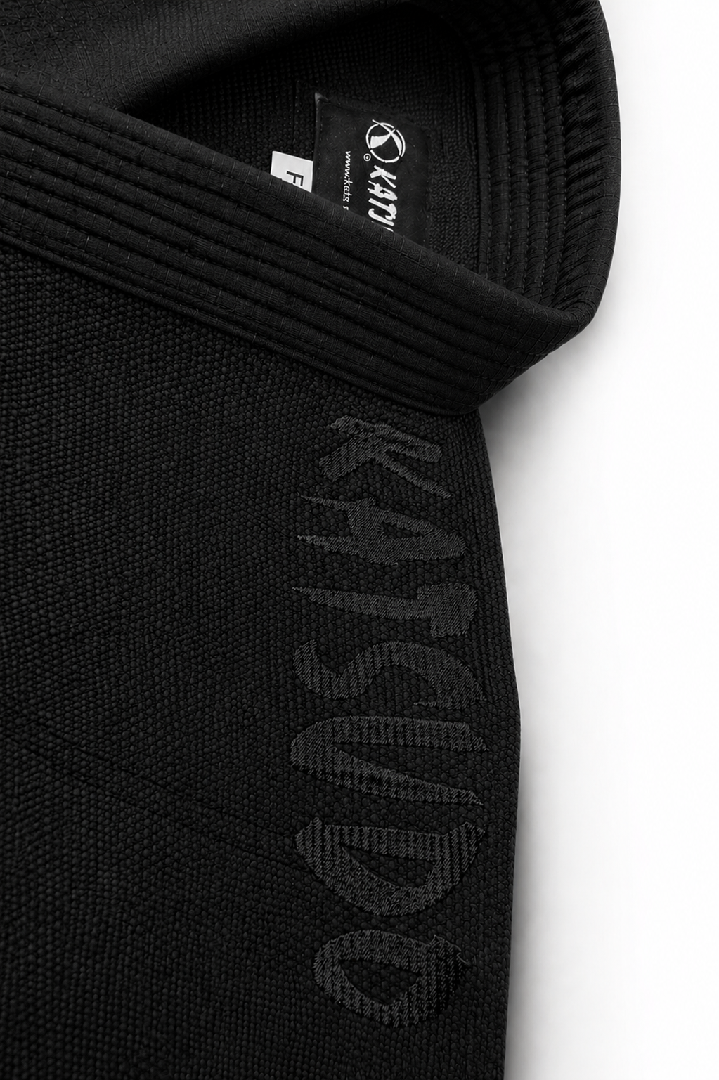 Katsudo Yori Damen Jiu Jitsu Kimono 550 g, schwarz