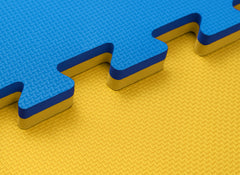 Katsudo Tatami Cross, blau-gelb